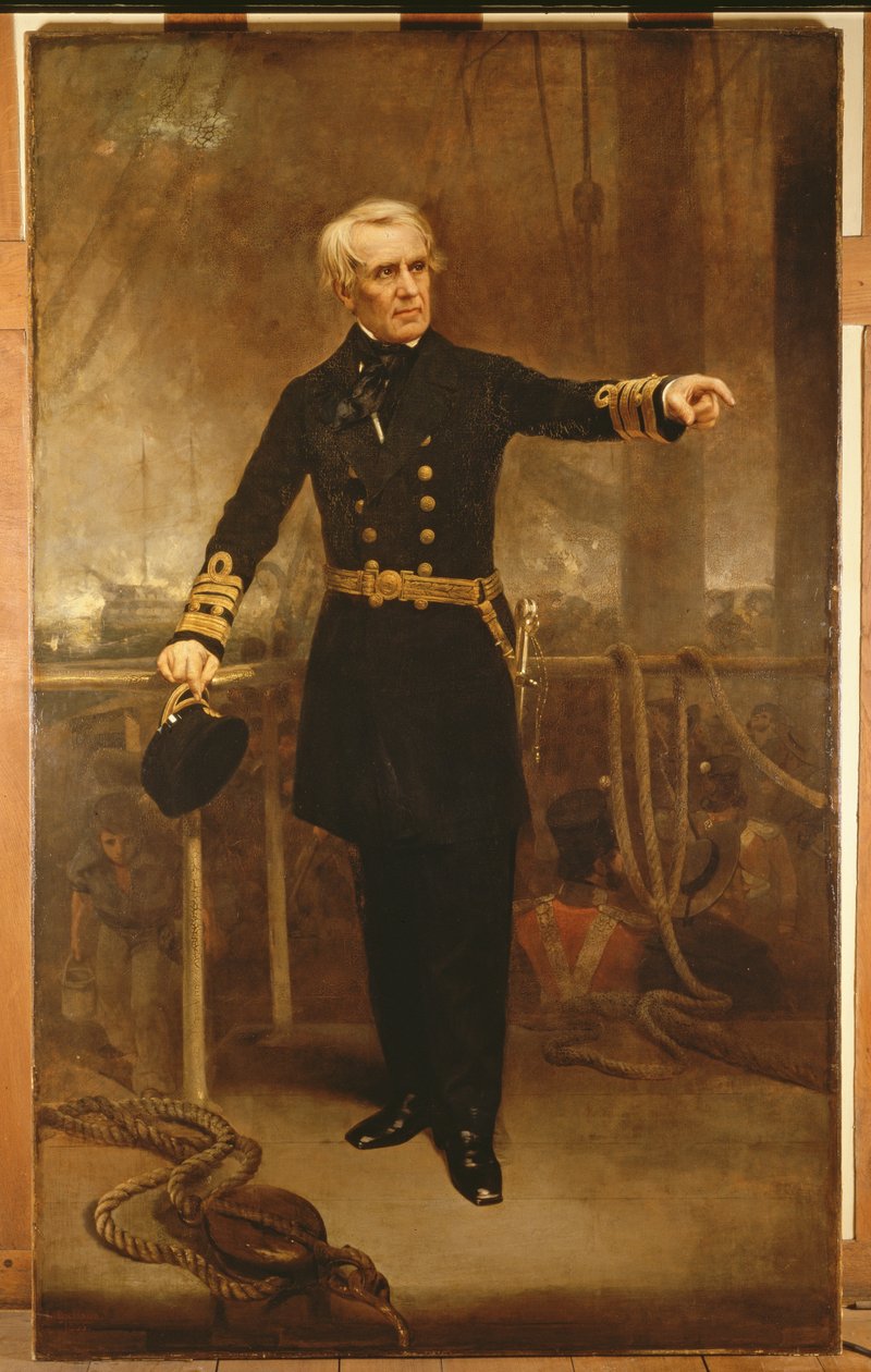 Admiral Lord Lyons, GCB, 1855 by Lowes Cato Dickinson