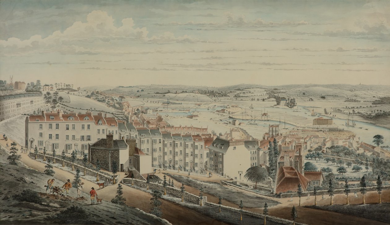 View of Granby Hill, Clifton, from the West by Lt.Col.William Booth