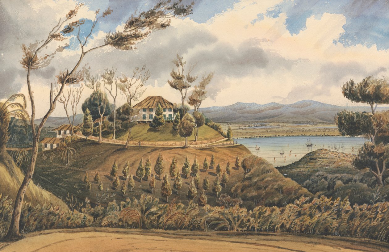 Sir William Norris Bungalow, Penang by Lt. Humphrey John Julian