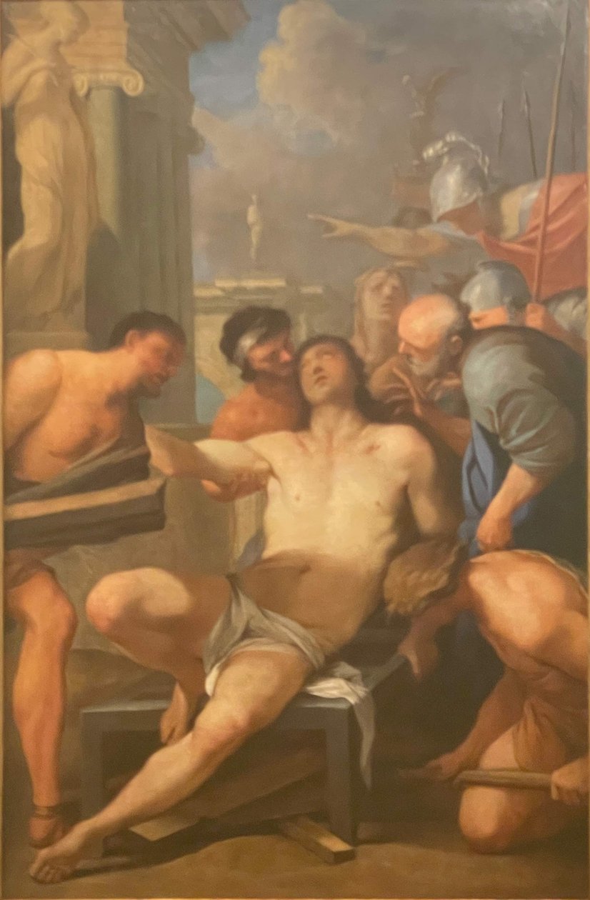 The Martyrdom of Saint Lawrence by Lubin Baugin