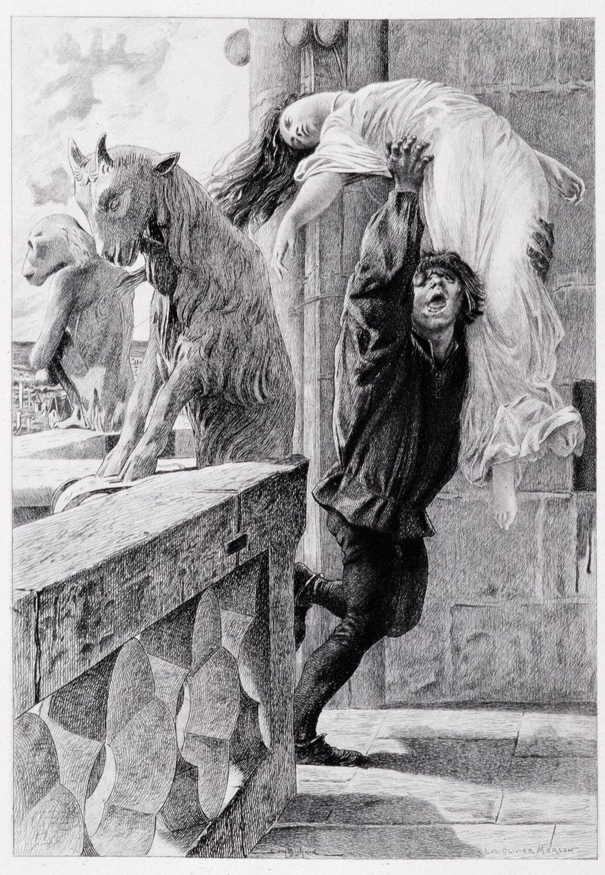 Quasimodo saves Esmeralda - in 