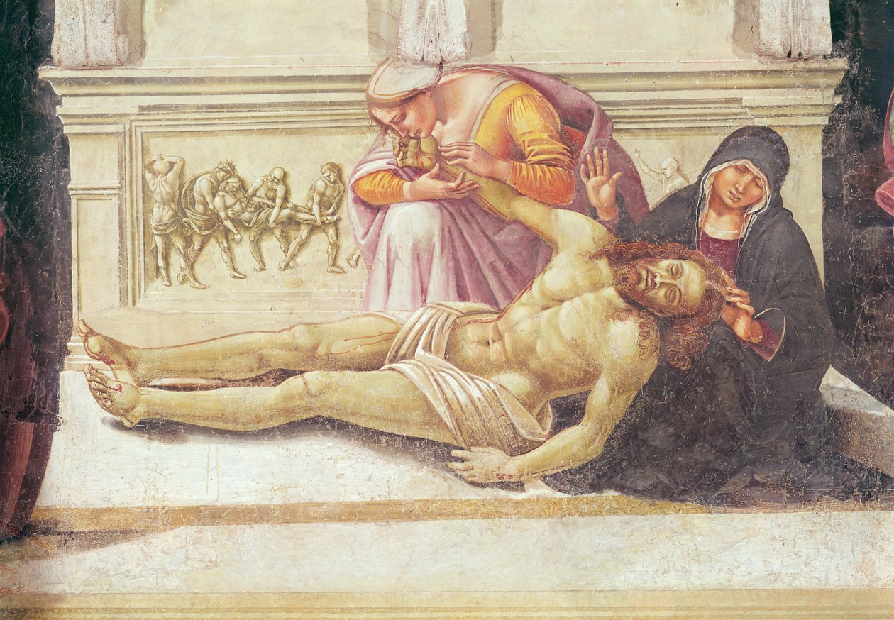 Descent from the Cross (Detail), from the Chapel of the Madonna di San Brizio, 1499-1504 by Luca Signorelli