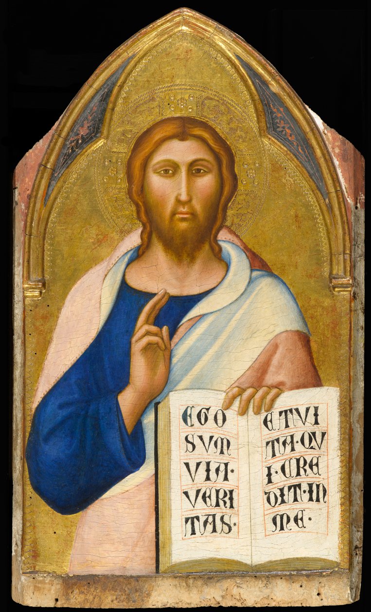 Christ Blessing, c.1355-1360 by Luca di Tommè