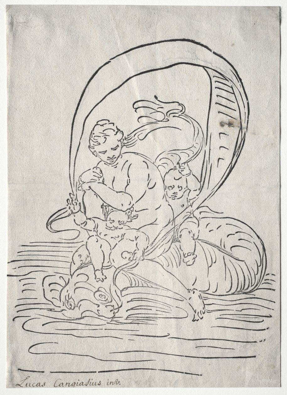 The Triumph of Amphitrite by Luca Cambiaso