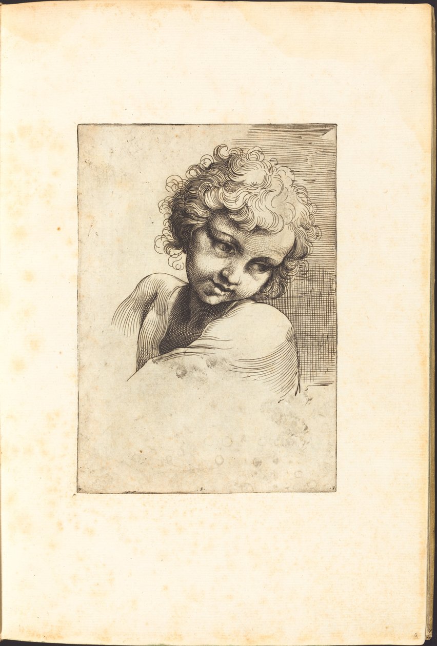 Print from Drawing Book by Luca Ciamberlano
