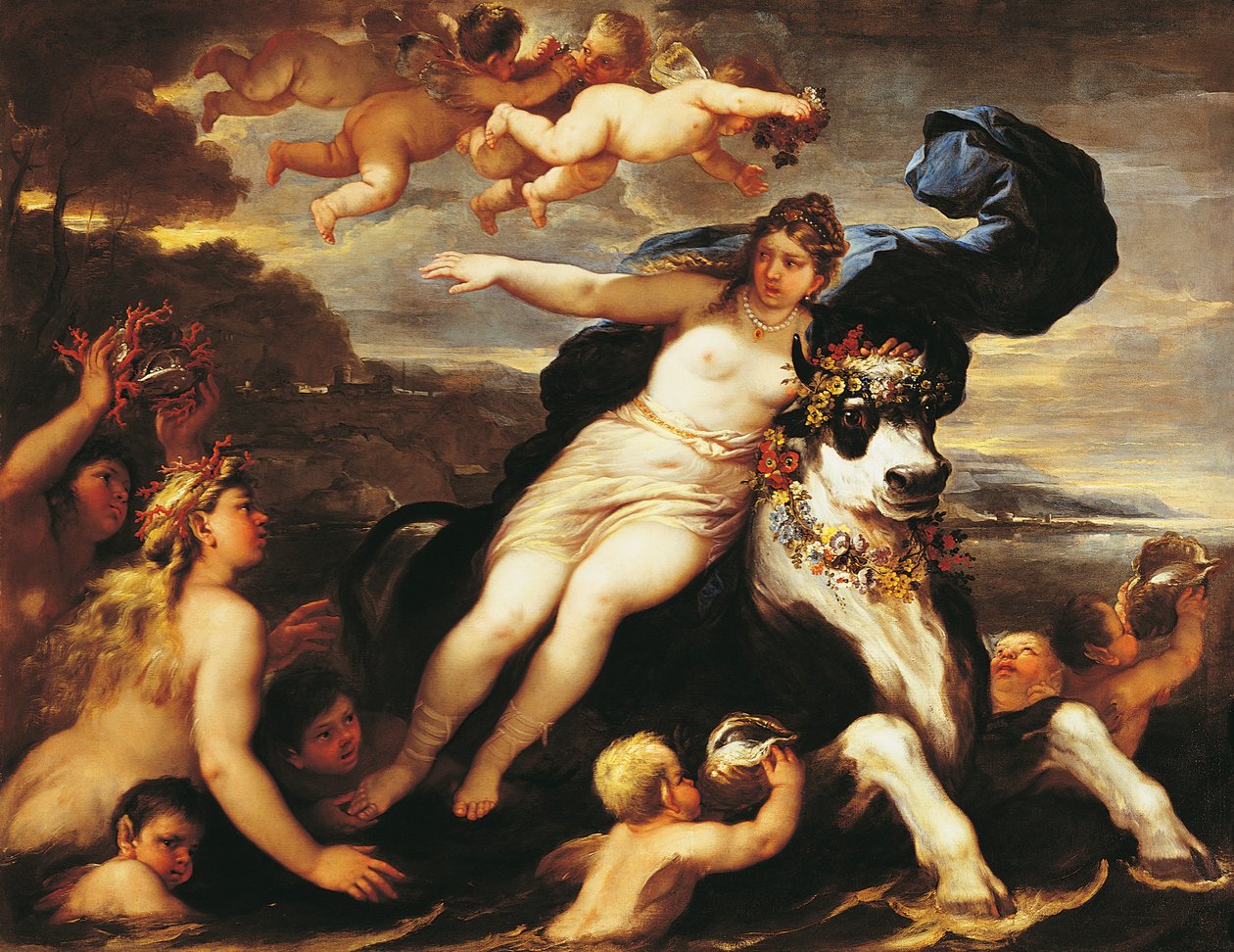 Abduction of Europa by Luca Giordano