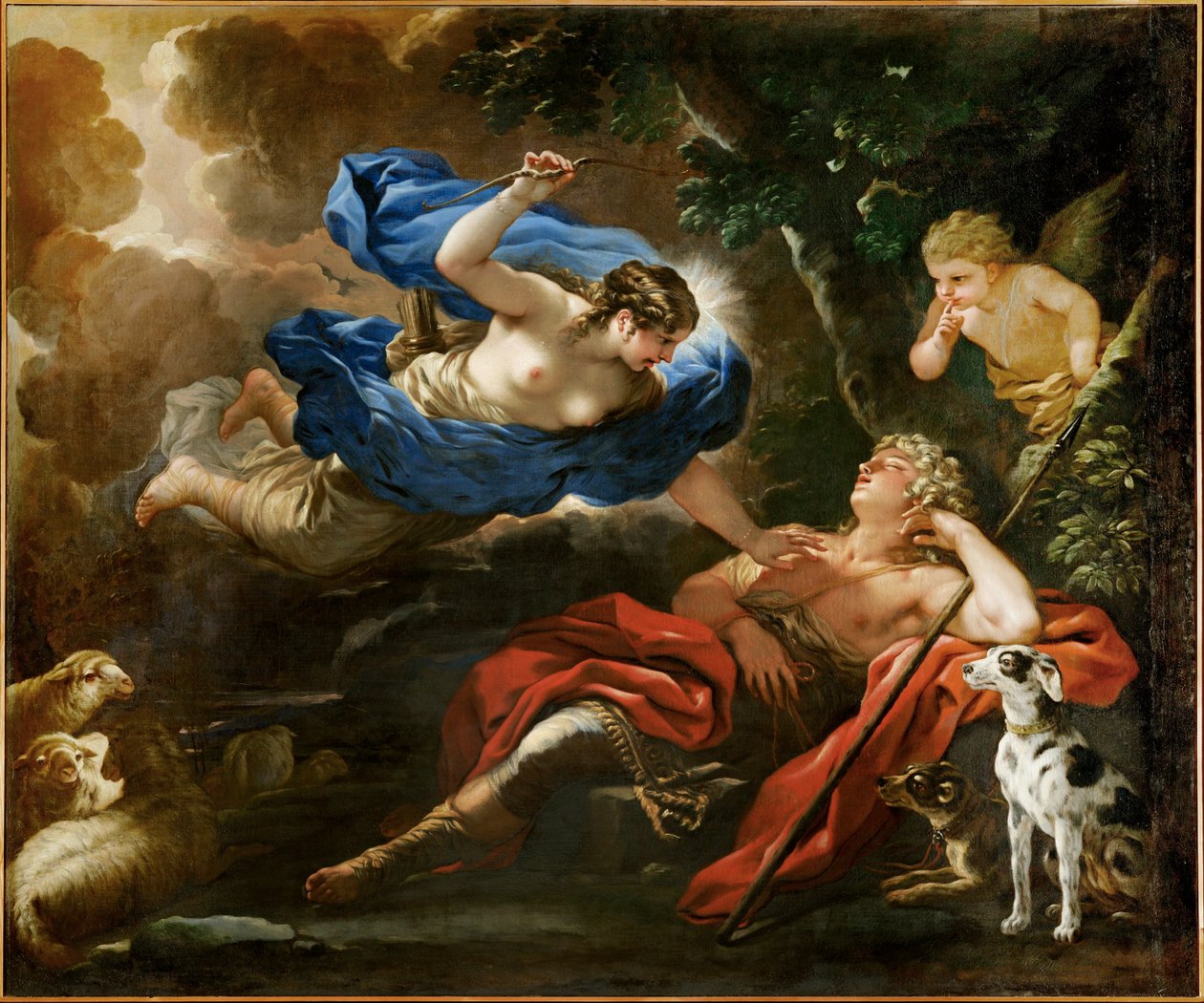Diana and Endymion by Luca Giordano