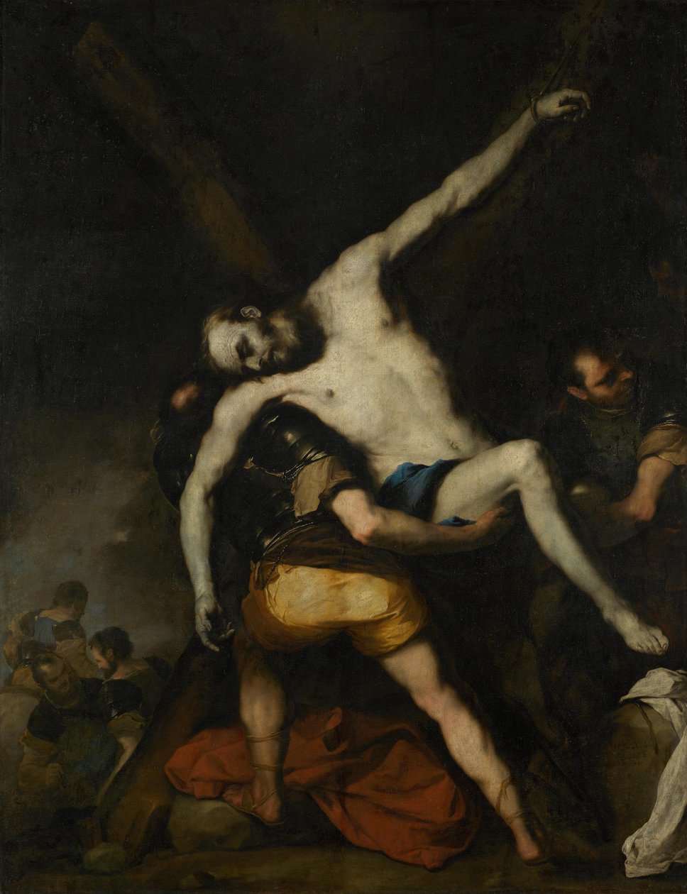 Deposition from the Cross of Saint Andrew by Luca Giordano