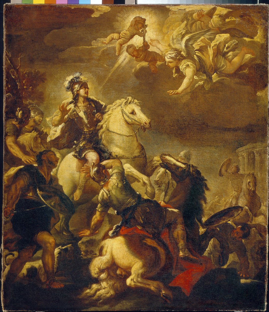 The Apparition of the Cross to the Emperor Constantine by Luca Giordano