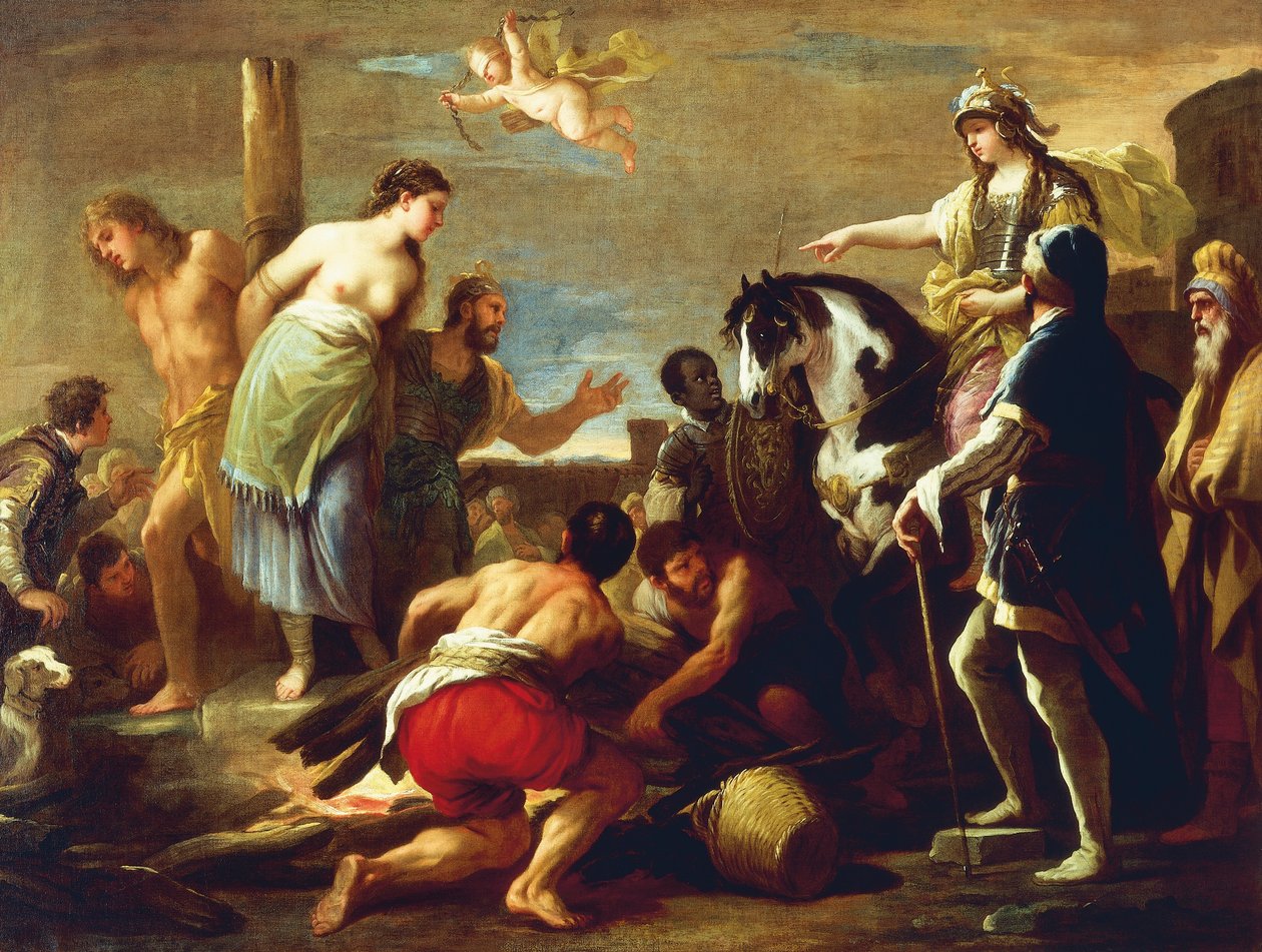Olindo and Sophronia by Luca Giordano