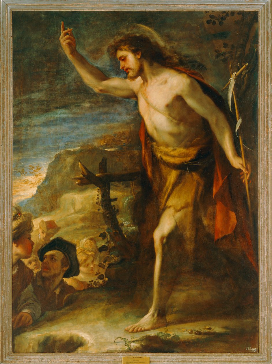 St. John the Baptist, Preaching by Luca Giordano