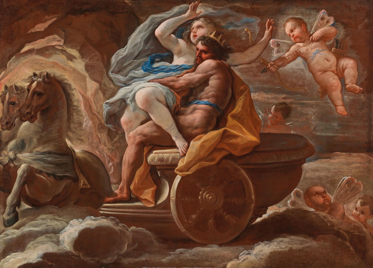 The Abduction of Proserpina, ca 1689 by Luca Giordano