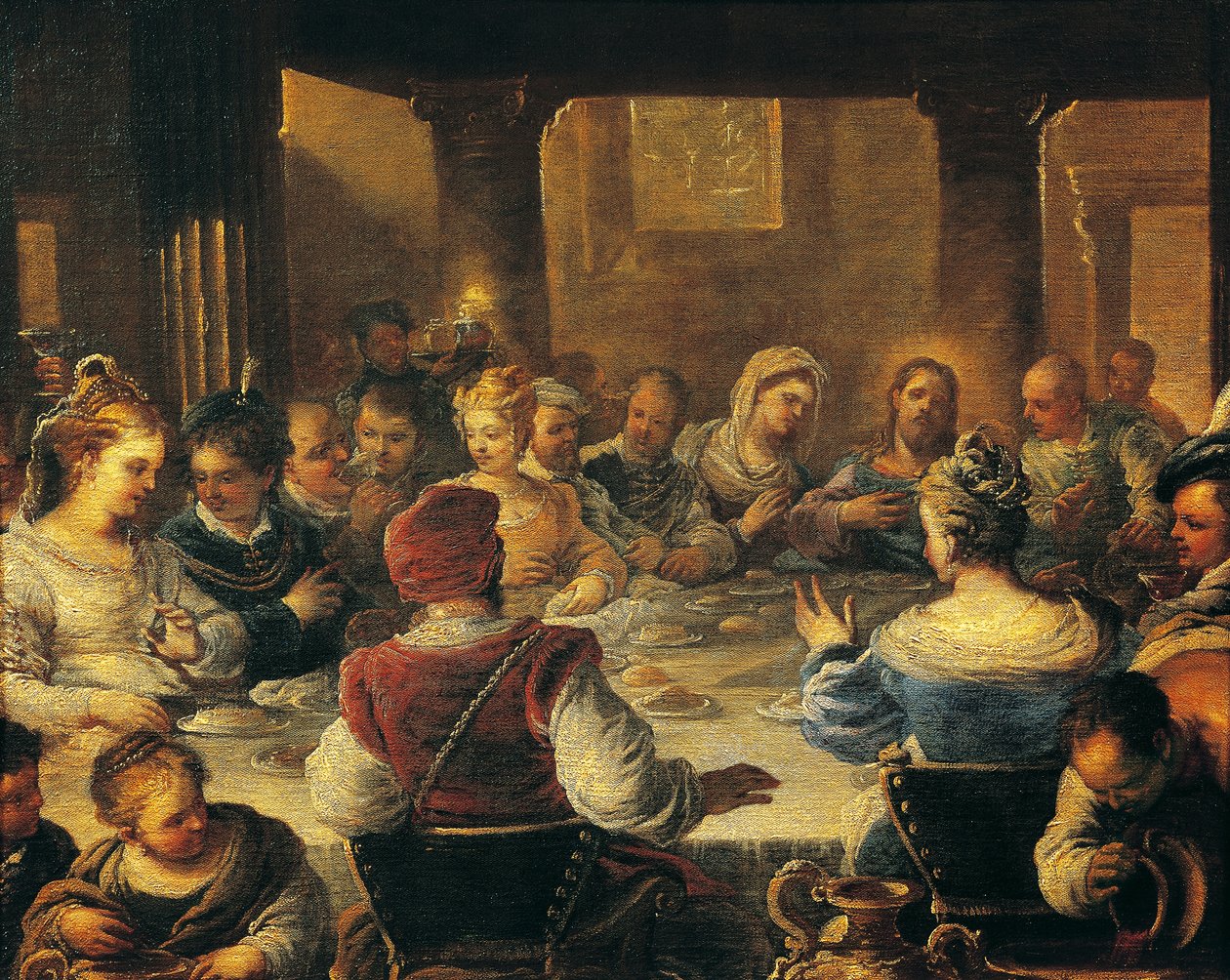 Wedding at Cana by Luca Giordano