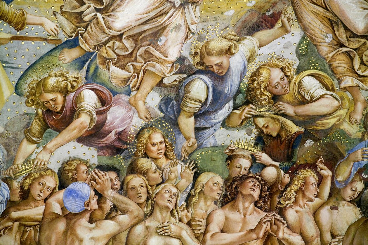 Elect, from Last Judgment fresco cycle by Luca Signorelli