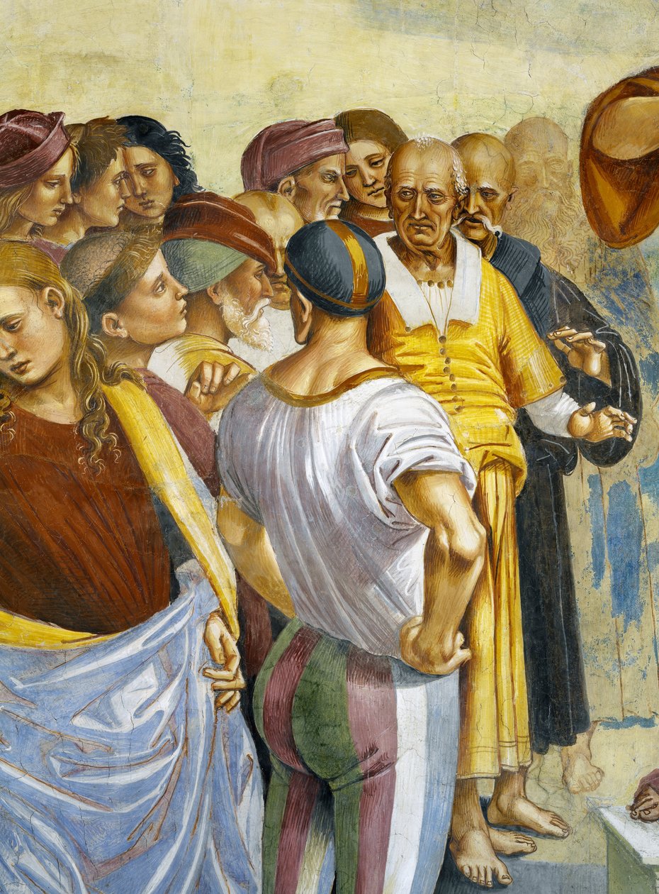 Sermon and Deeds of the Antichrist from Last Judgment Cycle (detail) by Luca Signorelli