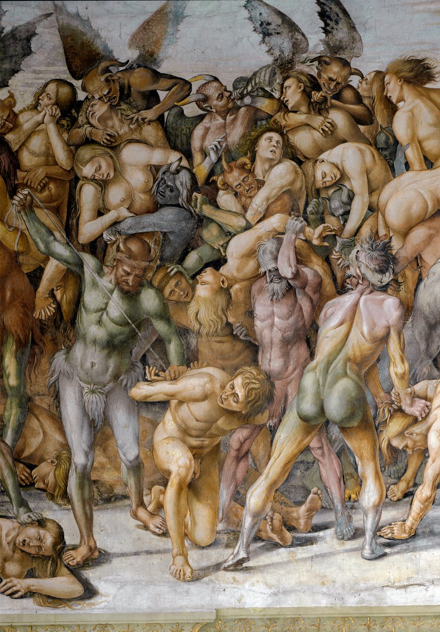 The end of the world (detail) by Luca Signorelli