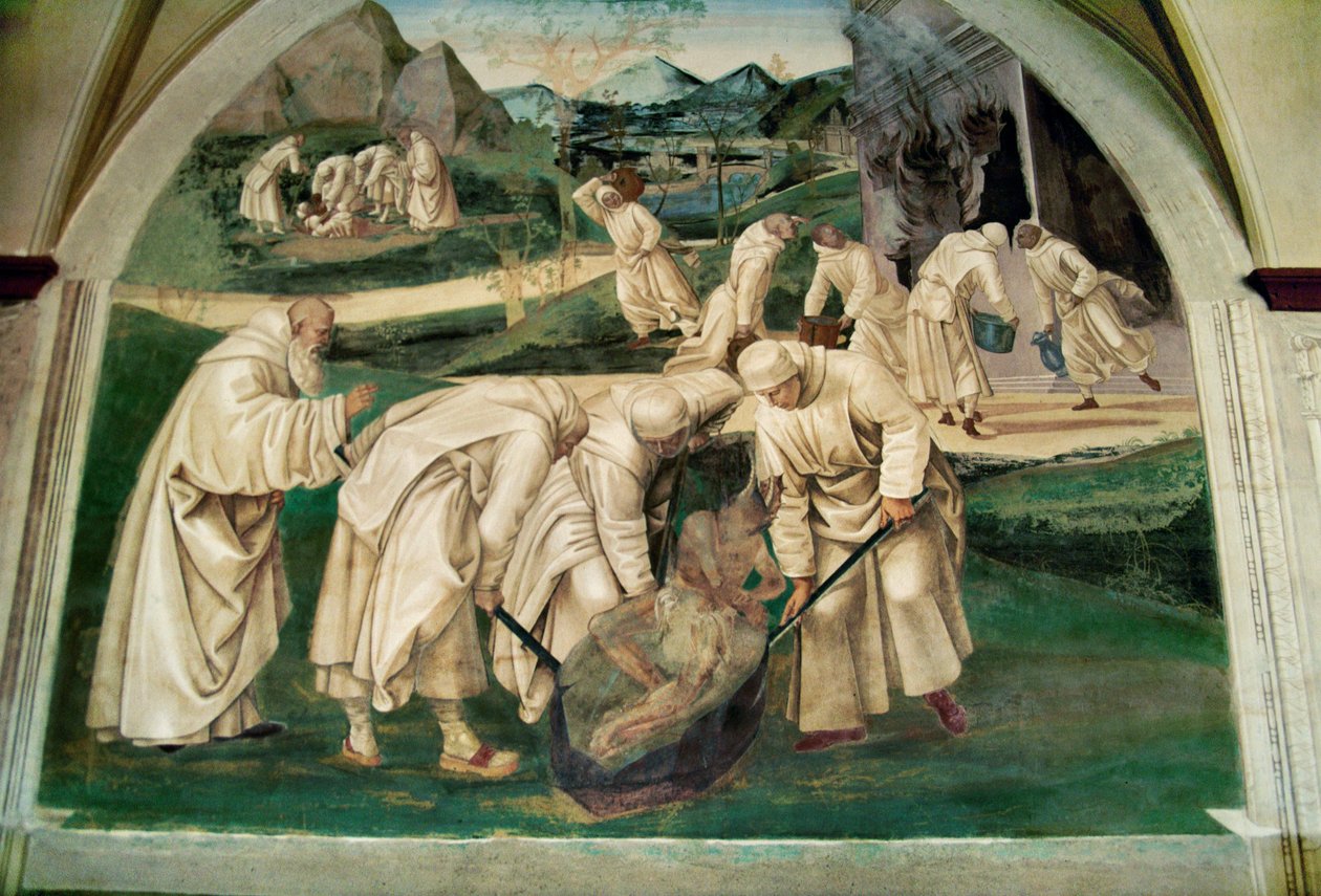 Vita of Saint Benedict da Nurcia by Luca Signorelli