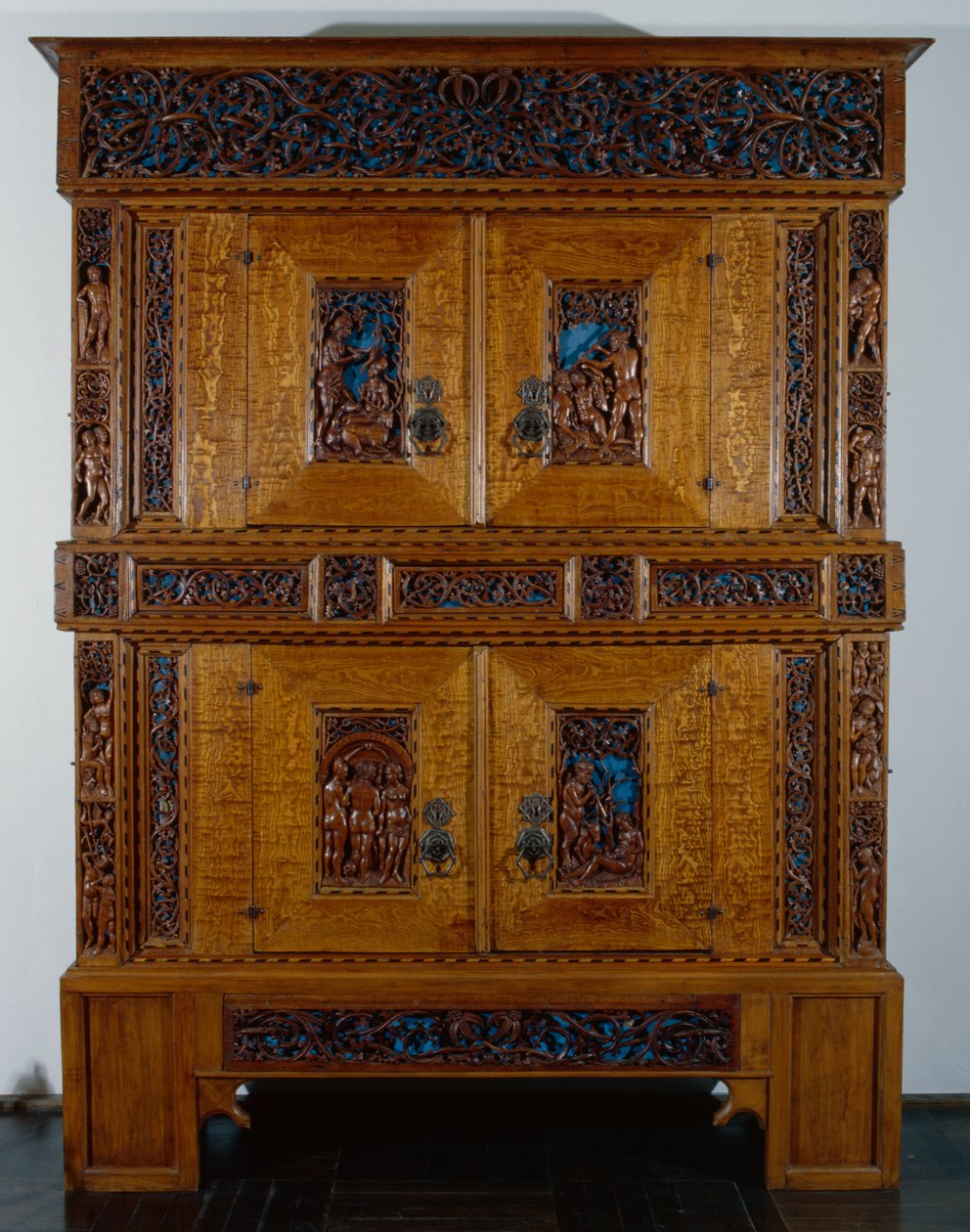 The Duerer Cupboard, 1510 by Lucas and Duerer, Albrecht Cranach