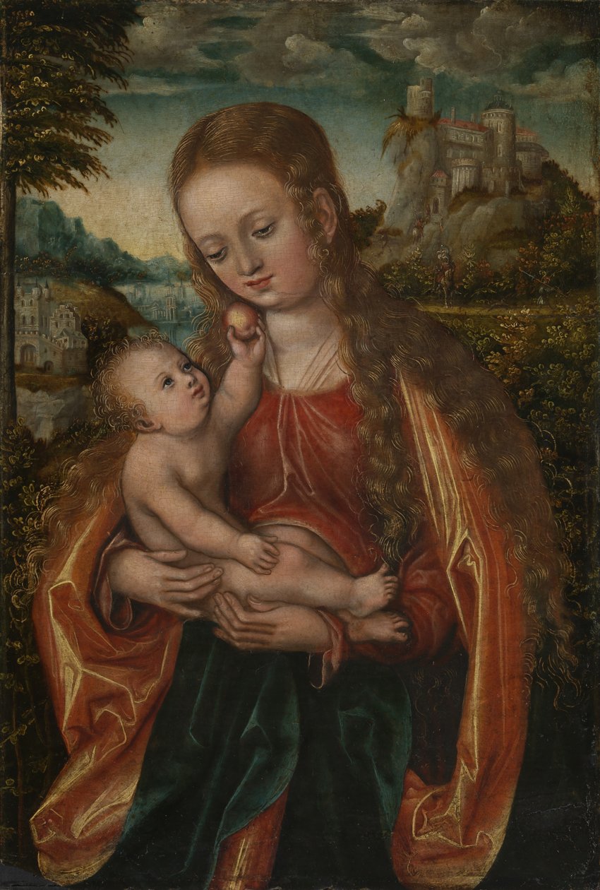 Madonna with Child by Lucas Cranach the Elder