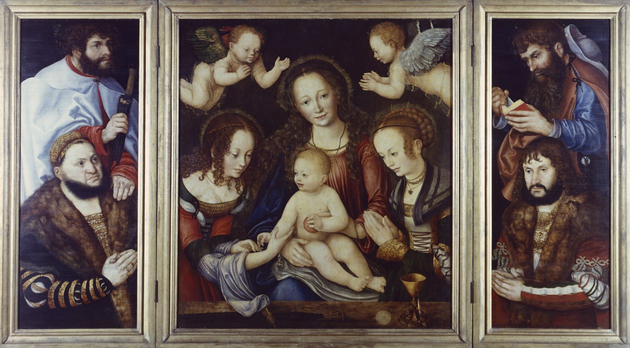 Princely Altarpiece, 1510-12 by Lucas Cranach the Elder