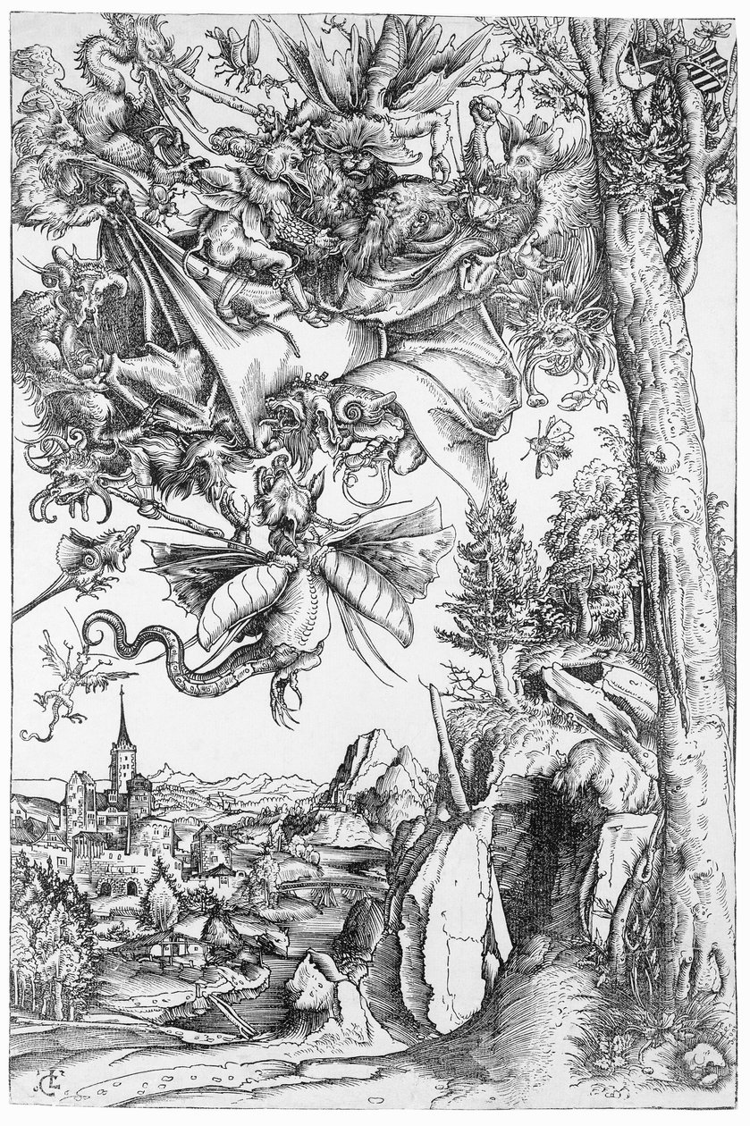 The Temptation of St. Anthony, 1506 by Lucas Cranach the Elder