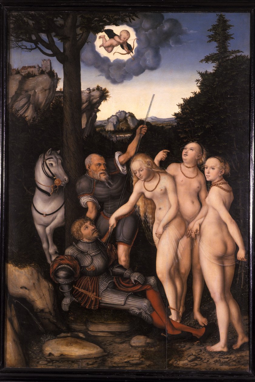 The Judgement of Paris by Lucas Cranach the Elder