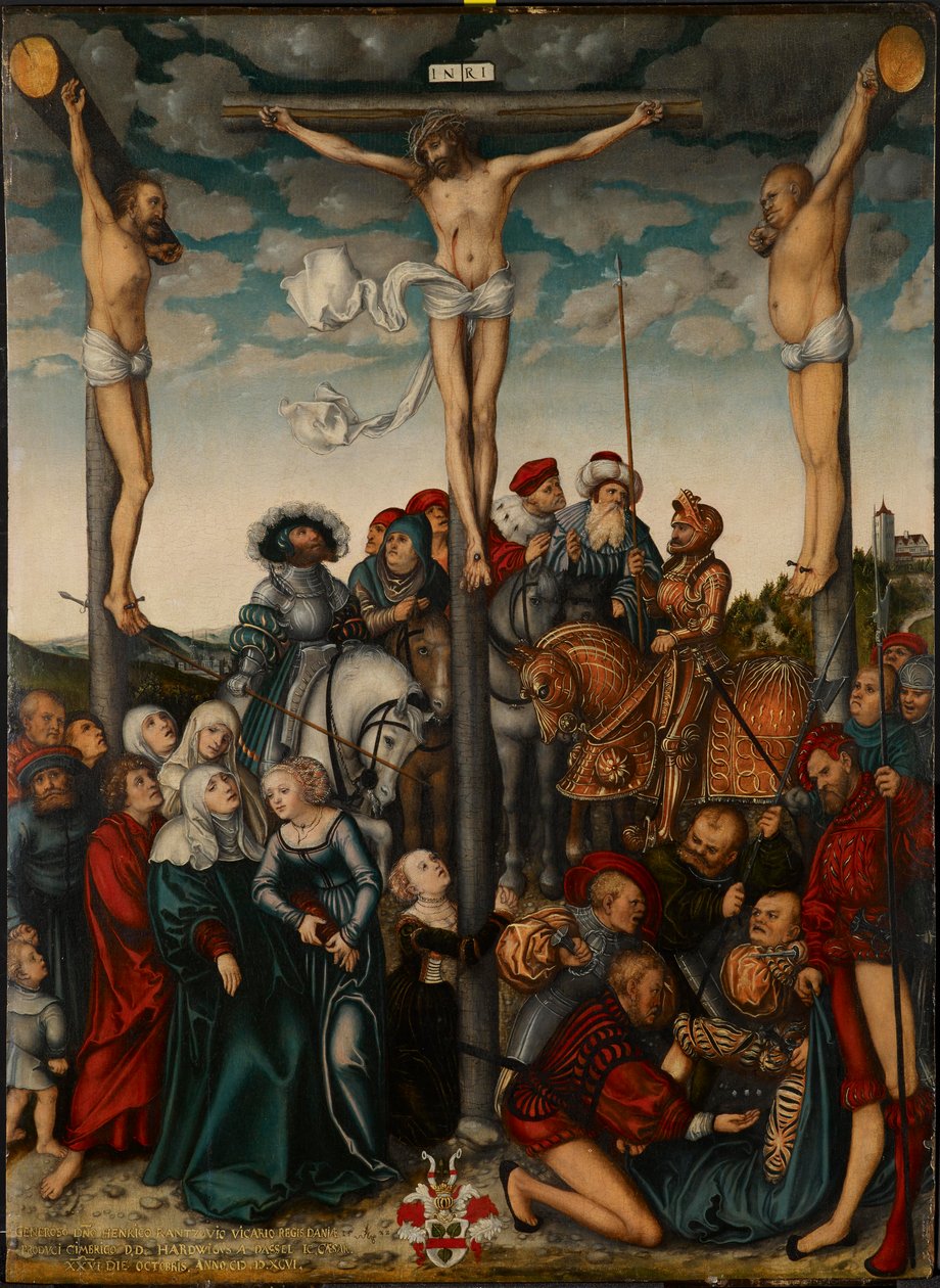 Crucifixion by Lucas Cranach the Elder