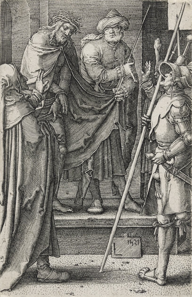 Ecce Homo (engraving) by Lucas van Leyden