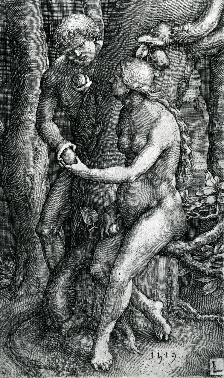 The Fall of Mankind, 1519 by Lucas van Leyden