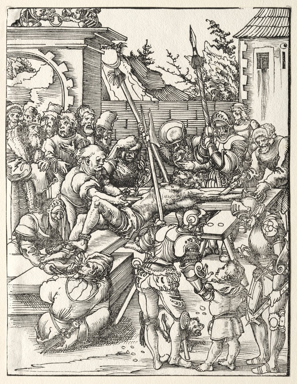 Martyrdom of St. Bartholomew by Lucas Cranach