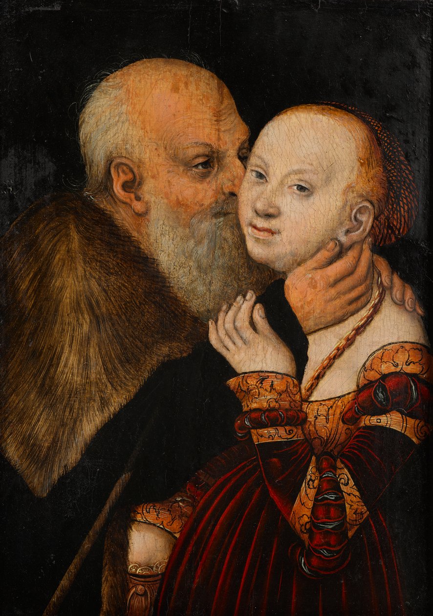 The Unequal Couple by Lucas Cranach d. Ä.