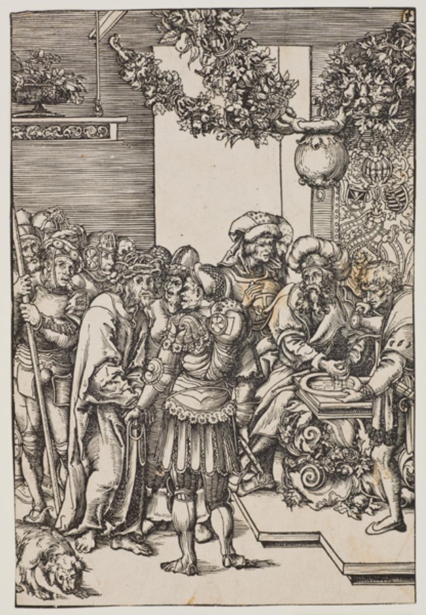Pilate Washes His Hands by Lucas Cranach d.Æ.