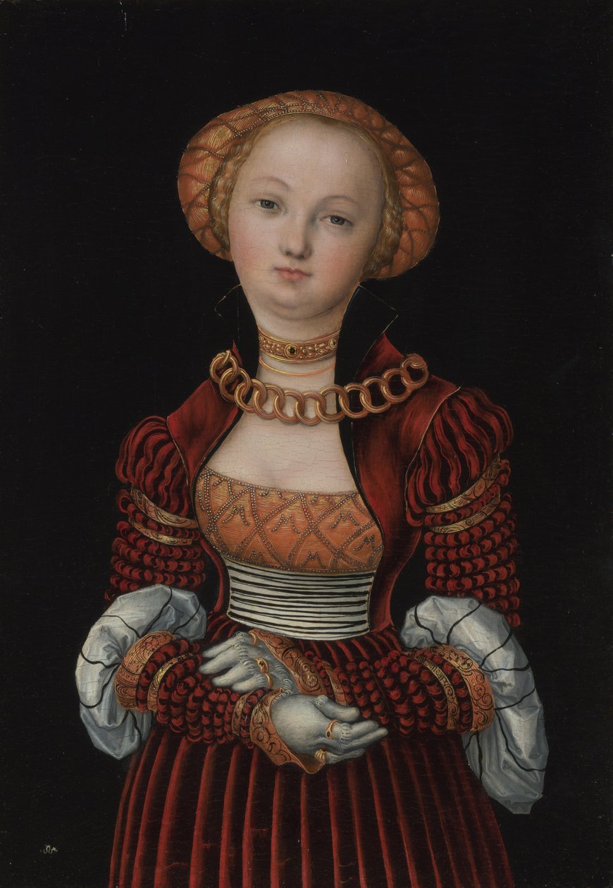 Portrait of a Woman by Lucas Cranach the Elder