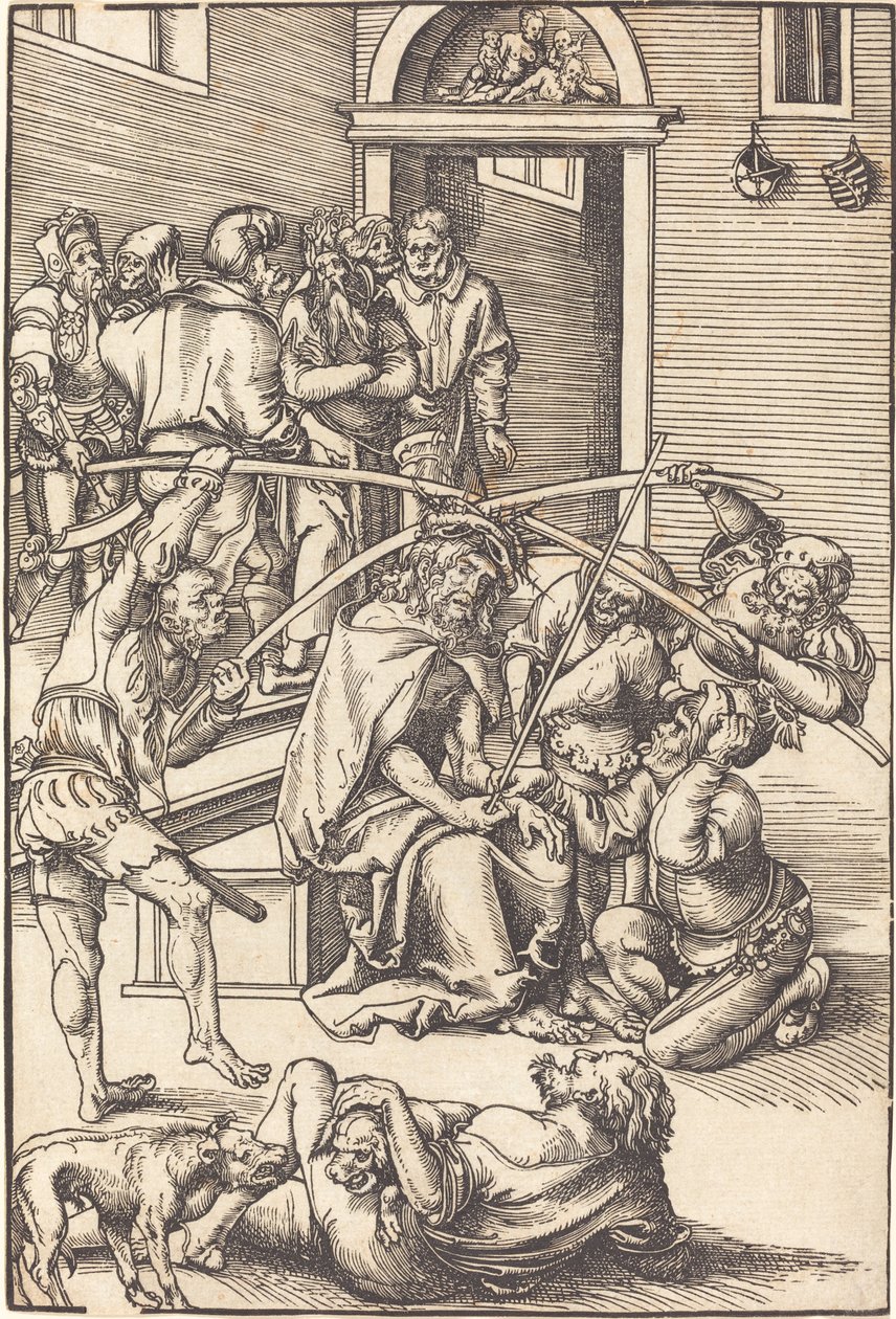 Christ Crowned with Thorns by Lucas Cranach the Elder