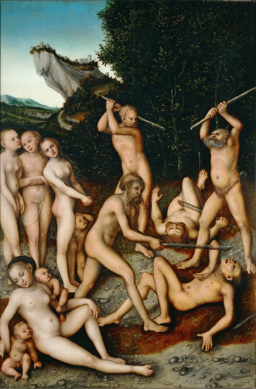 The Fruits of Jealousy (The Silver Age) by Lucas Cranach the Elder