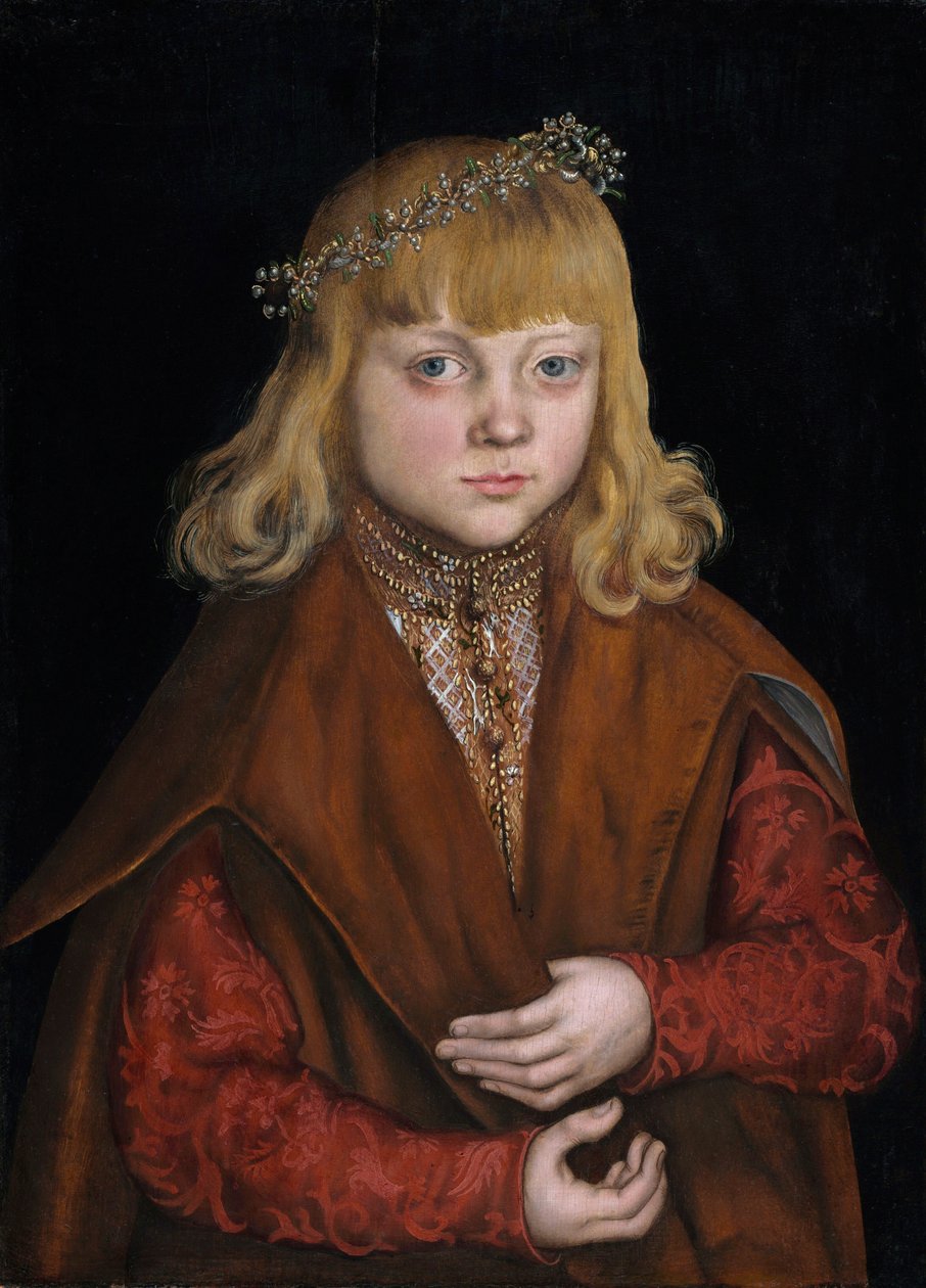 A Saxon Prince by Lucas Cranach the Elder