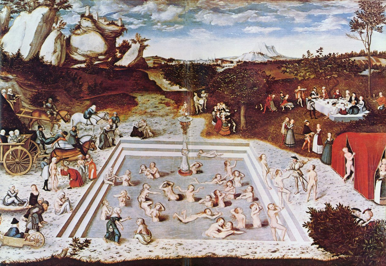 The Fountain of Youth by Lucas Cranach the Elder