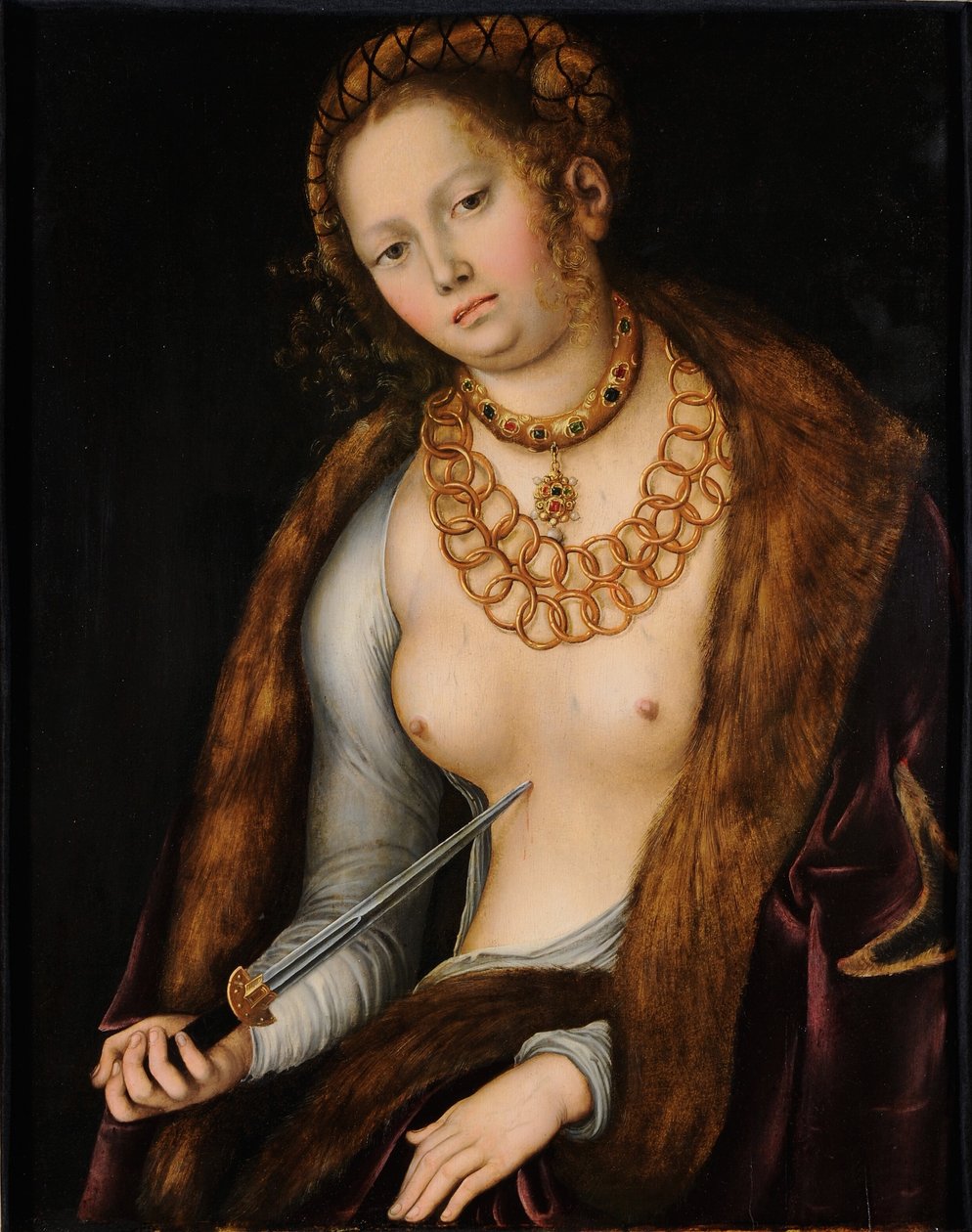 Lucretia by Lucas Cranach the Elder