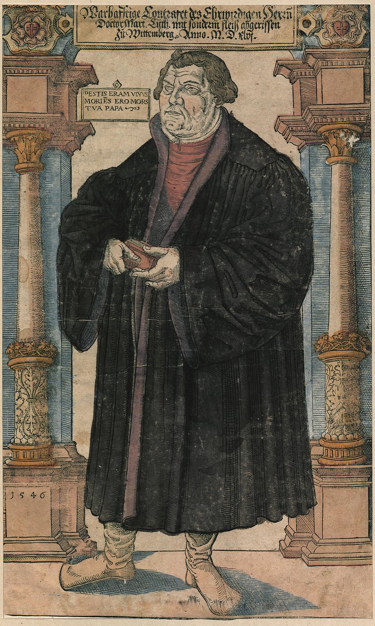 Luther 1546 by Lucas Cranach the Elder