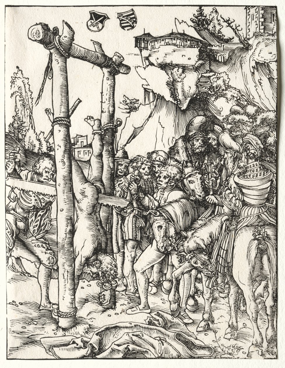 Martyrdom of St. Simeon, c. 1510-15 by Lucas Cranach the Elder