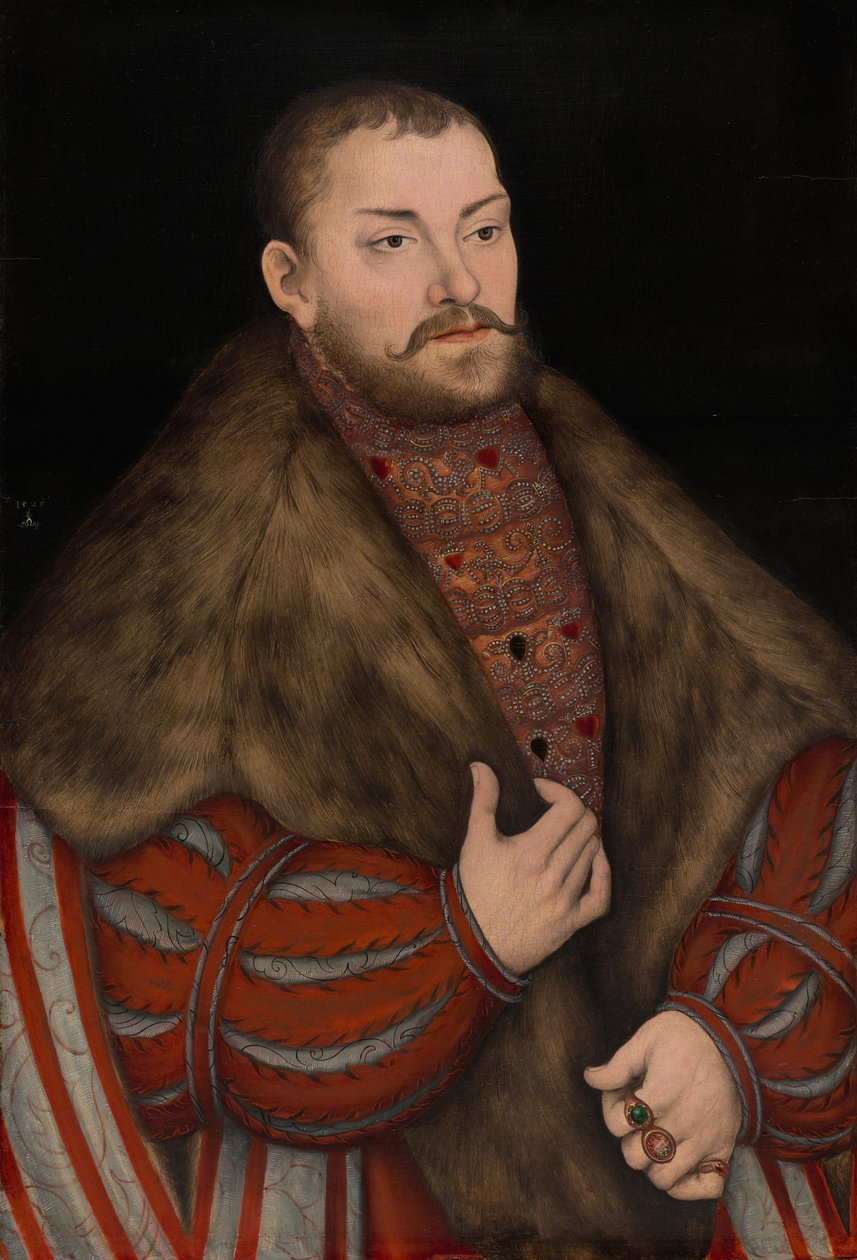 Portrait of Joachim II, Elector of Brandenburg by Lucas Cranach the Elder