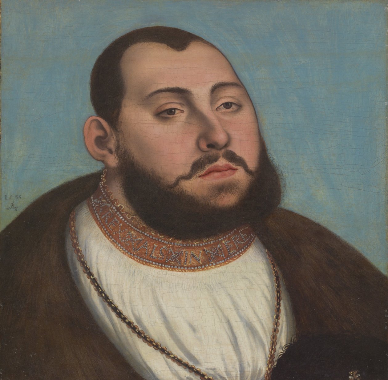 Portrait of John Frederic the Magnanimous, Elector and Duke of Saxony by Lucas Cranach the Elder