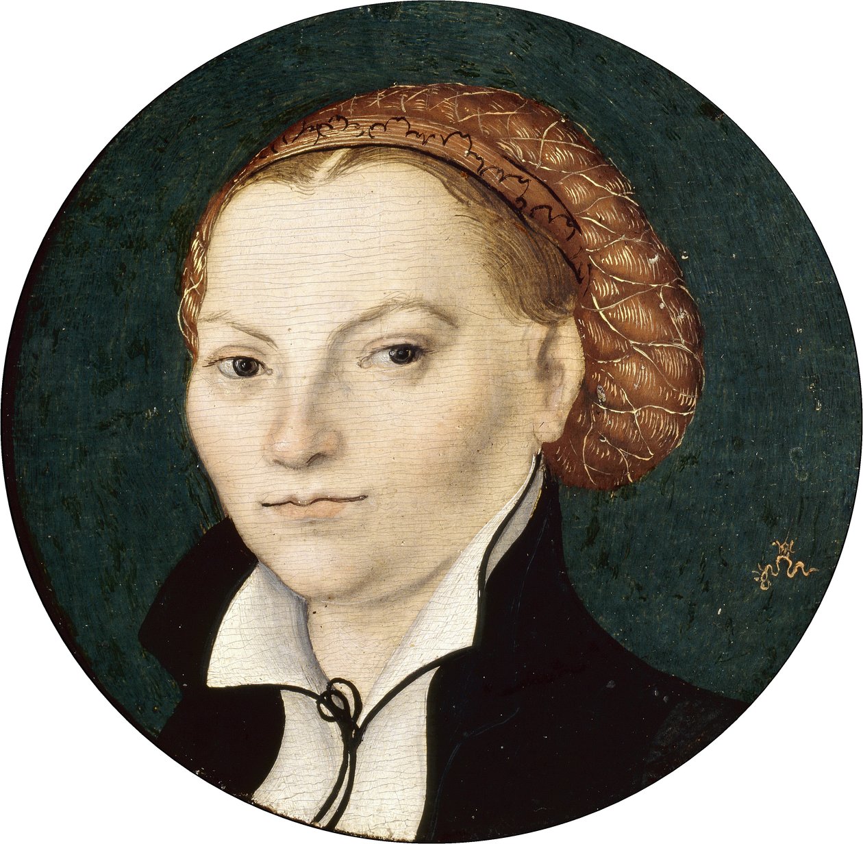 Portrait of Katharina von Bora by Lucas Cranach the Elder