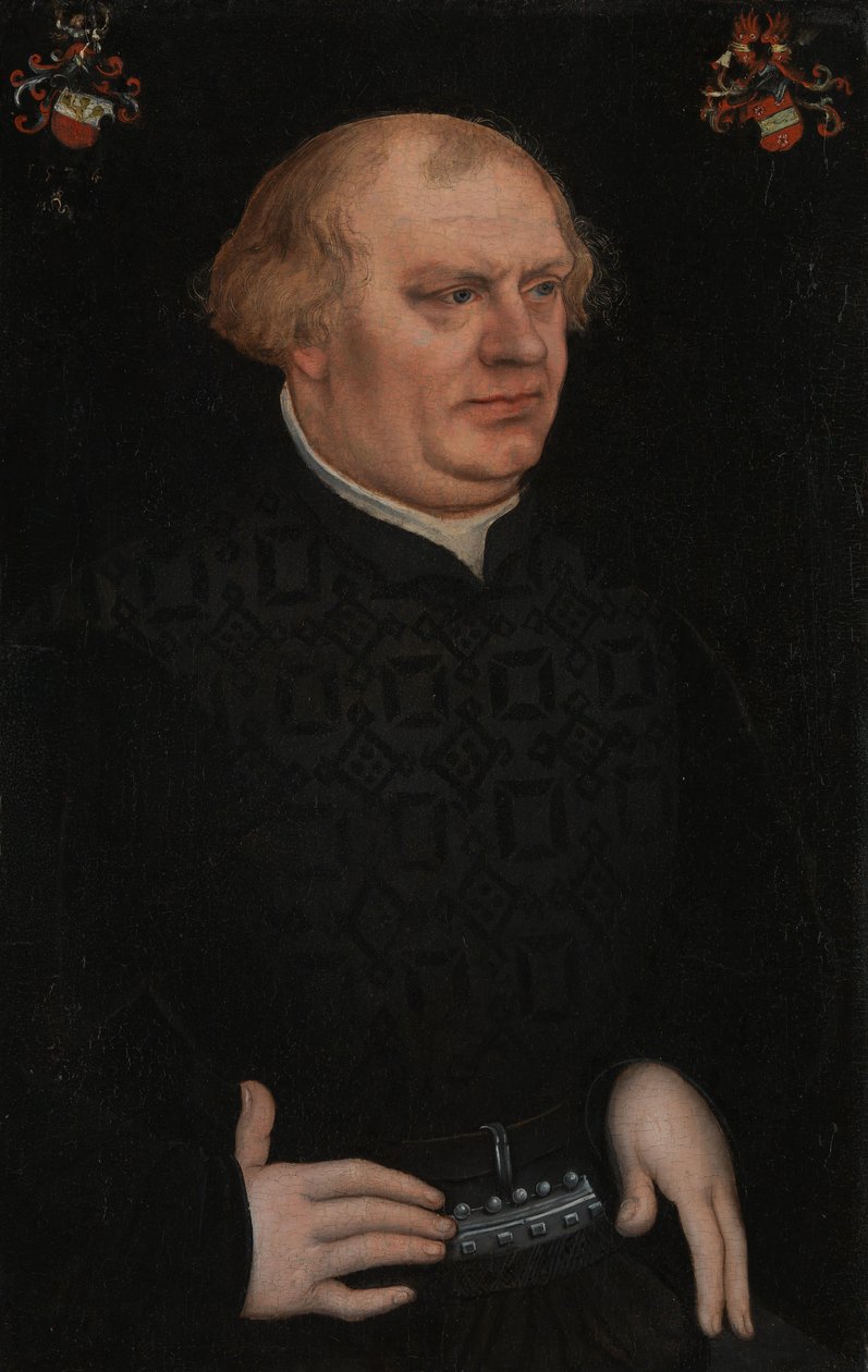 Portrait of a Man, presumably Johannes Feige by Lucas Cranach the Elder
