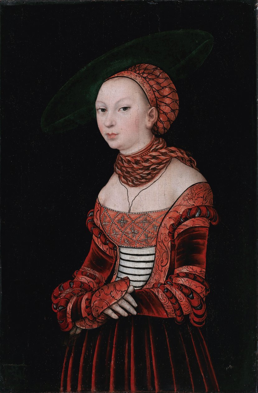 Portrait of a young woman by Lucas Cranach the Elder