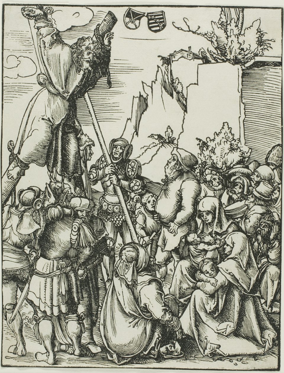 Saint Andrew, from The Martyrdom of the Apostles by Lucas Cranach the Elder