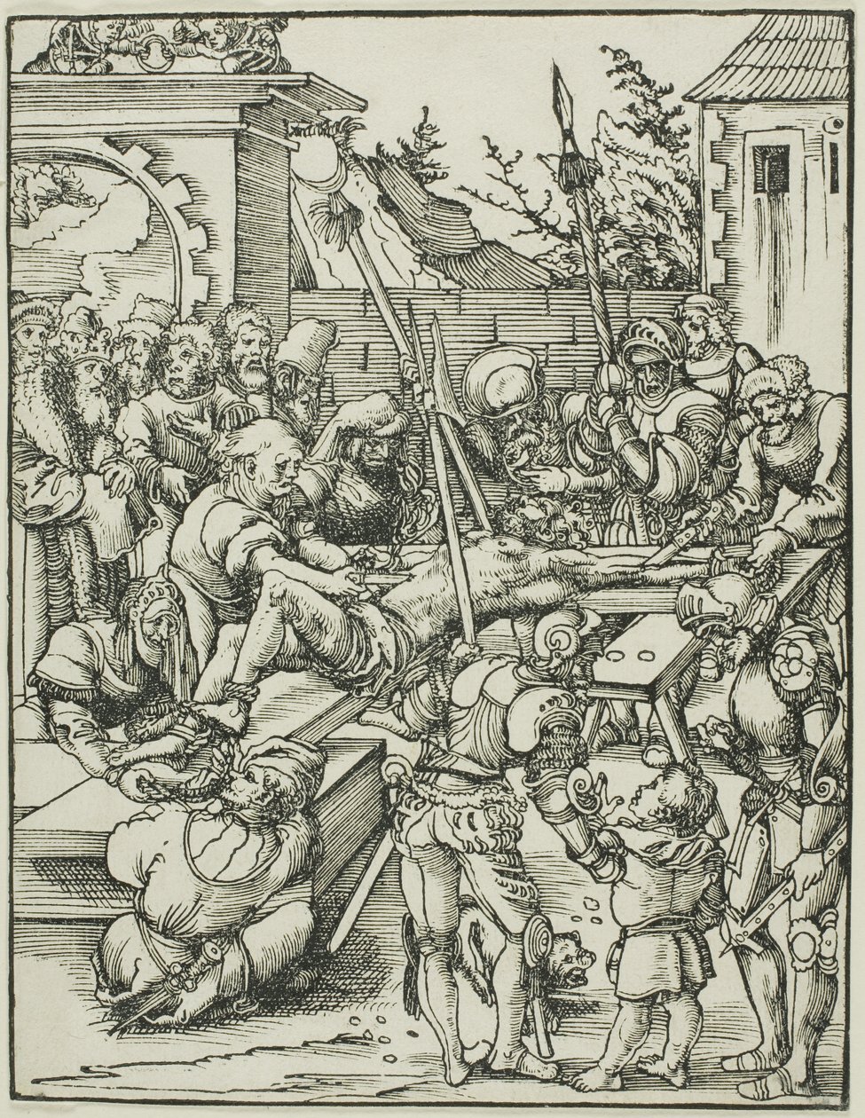 Saint Bartholomew, from The Martyrdom of the Apostles by Lucas Cranach the Elder
