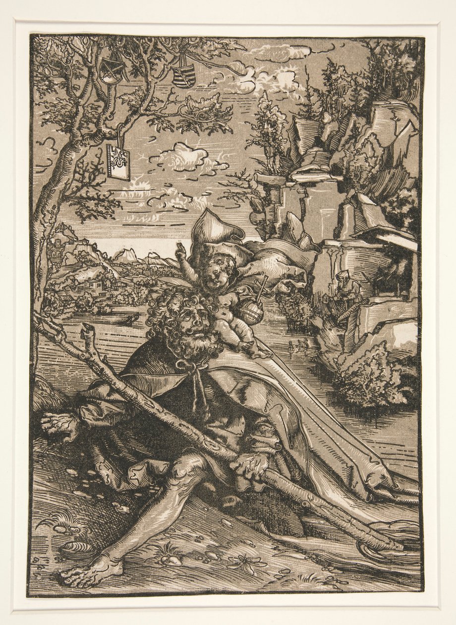Saint Christopher by Lucas Cranach the Elder