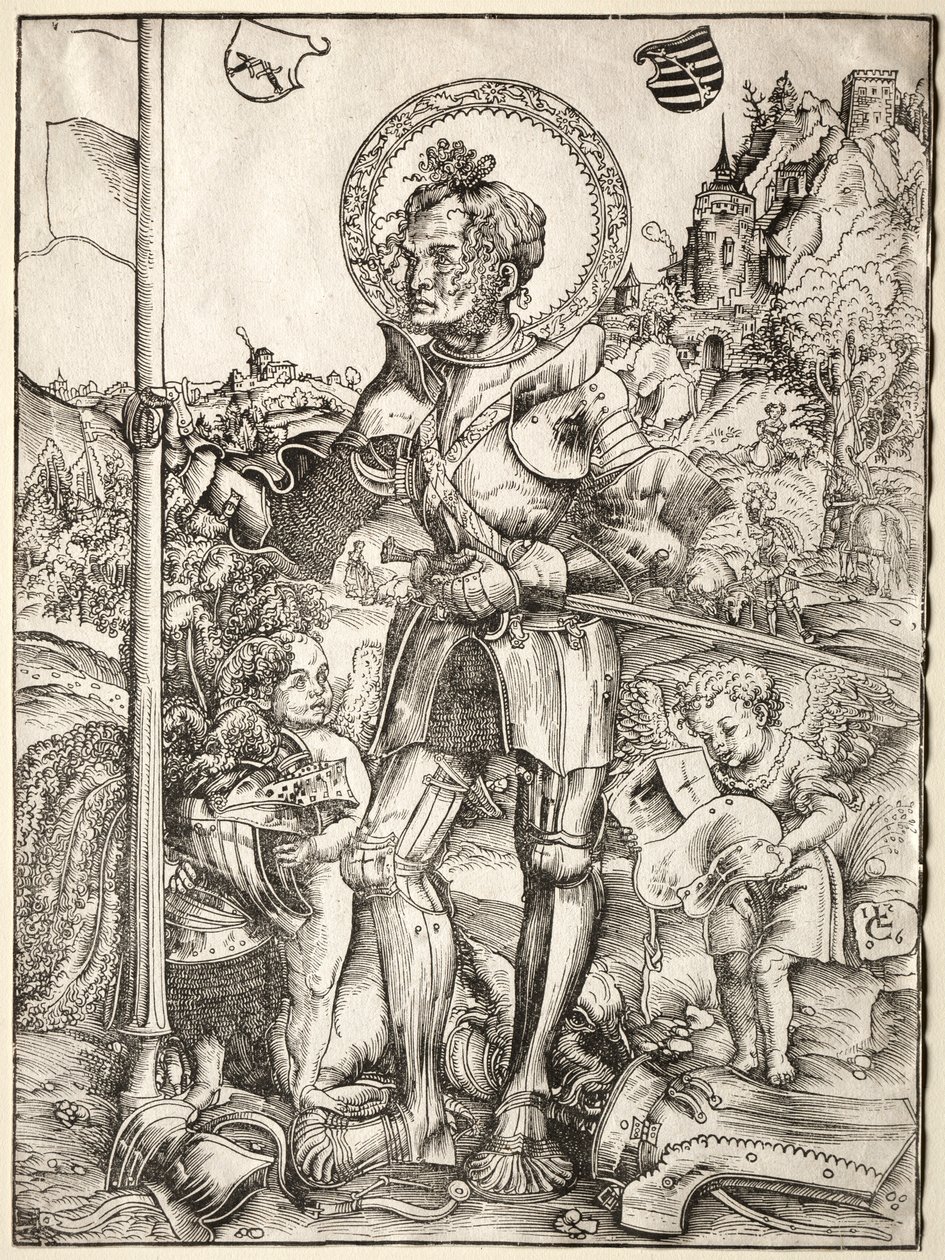 Saint George Standing, 1506 by Lucas Cranach the Elder