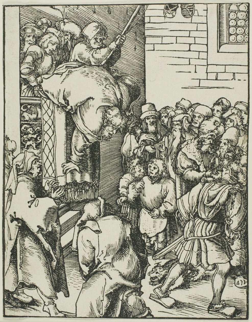 Saint James the Less, The Martyrdom of the Apostles by Lucas Cranach the Elder